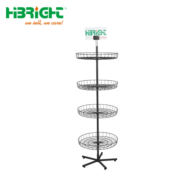 Wire Basket Stand Mesh Display Metal Display