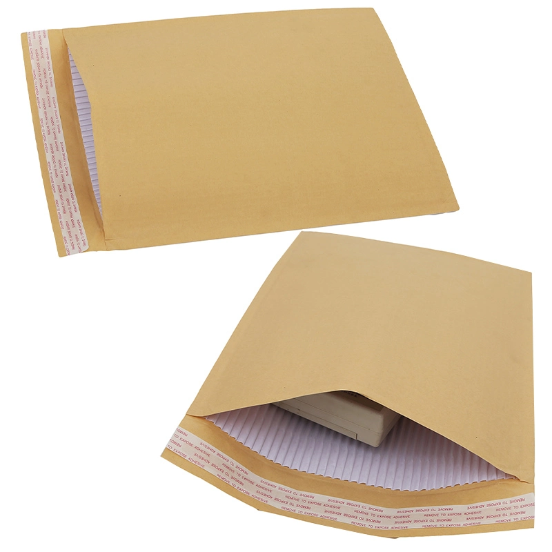 Eco Friendly Compostable Corrugated Kraft Paper Mailing Envelopes Packaging Mailers