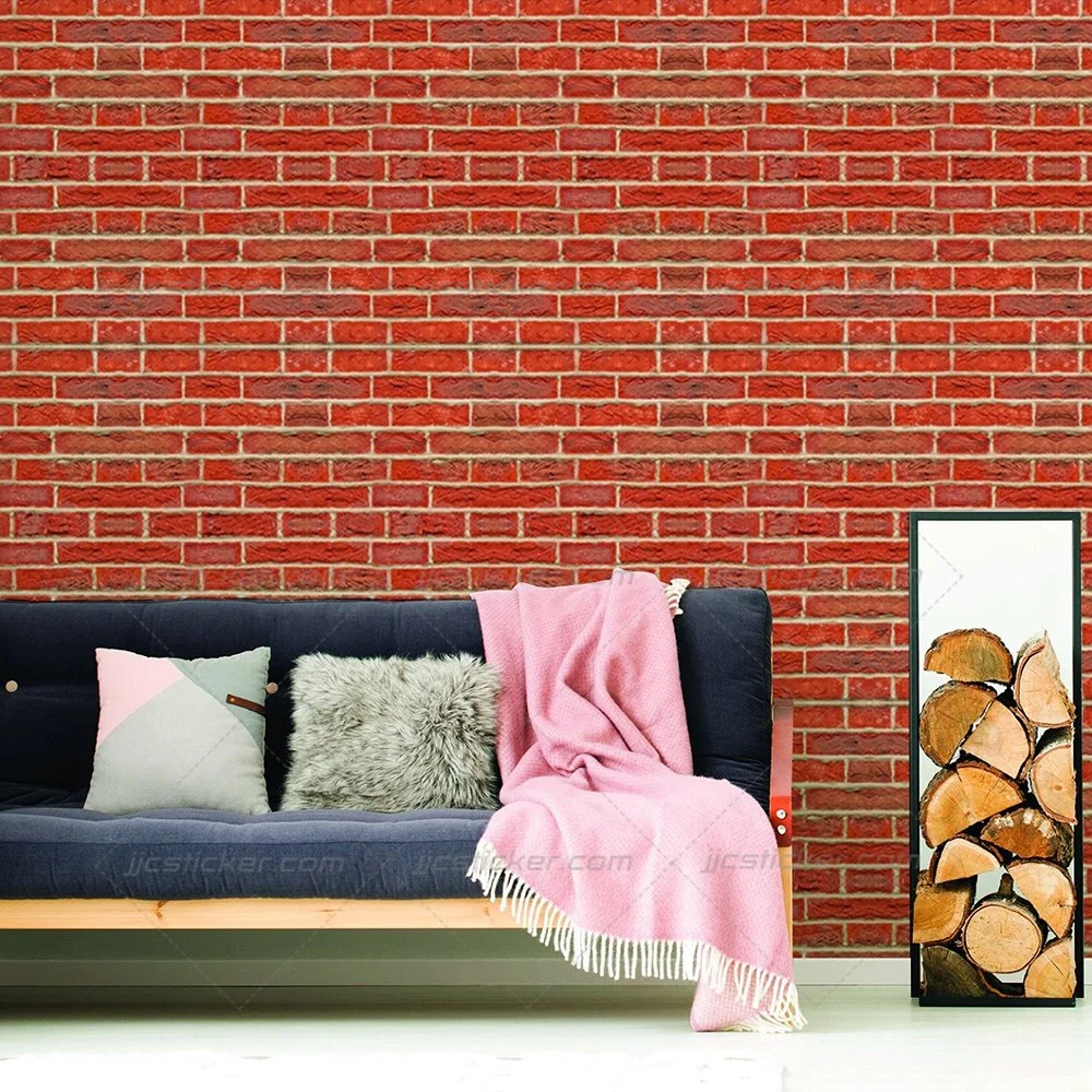 Custom Stone Thick Wall Panels 3D Foam Brick Wall Sticker