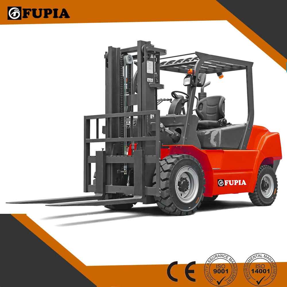 Industrial Forklift Trucks 5ton Heavy Duty Forklift with Roll Paper Clamp