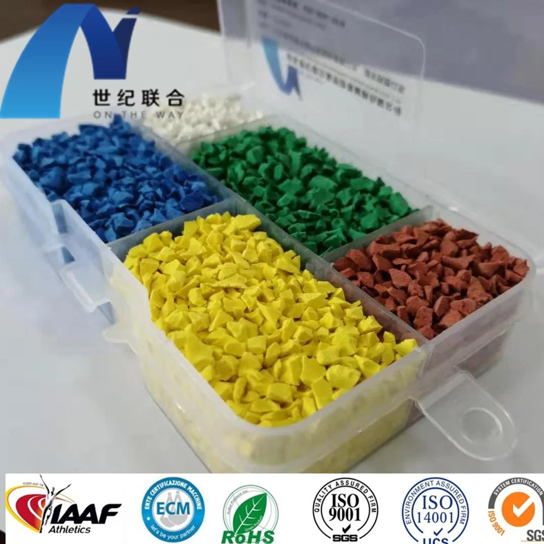 Factory Price EPDM Rubber Granules Particles Running Track Material