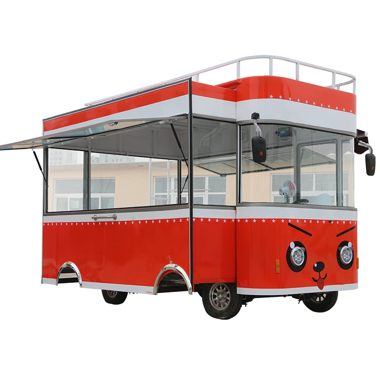 Elektrische vier Räder Food Trailer Food Truck mit Küchenausstattung