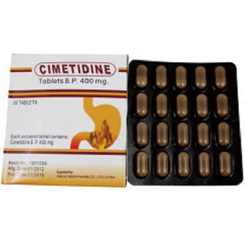 High-Quality Western Medicine Cimetidine Tablets 400mg