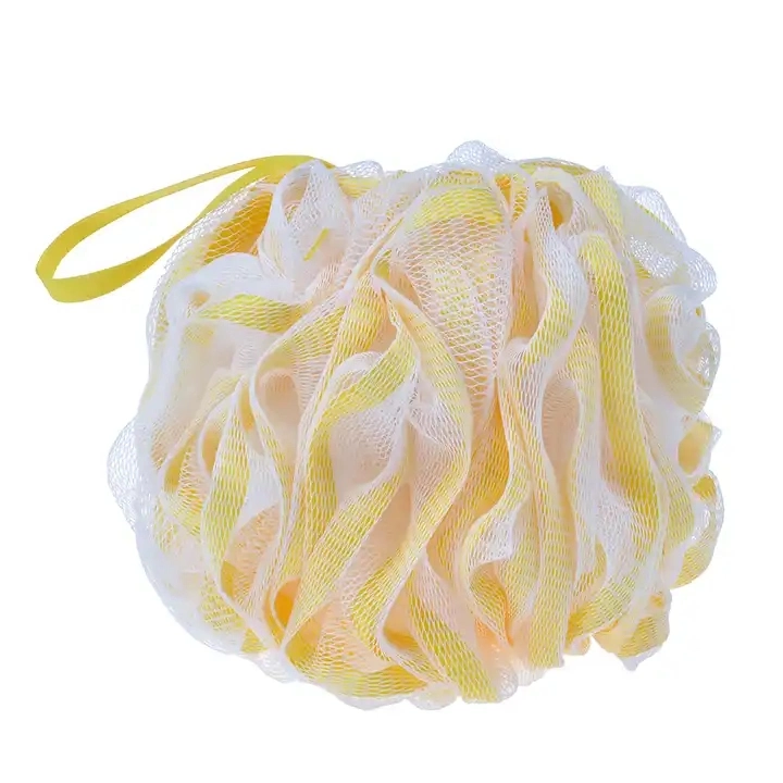 Hot Sale Bathroom Super Soft Color Sponge Bath Flower Ball