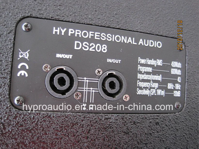 نظام مصفوفة خطوط Ds208 مكبر صوت PRO نظام الصوت Professional Audio