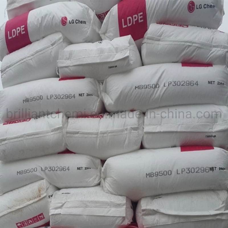 100% Virgin LDPE Kunststoff Rohstoffe Film Grade LDPE