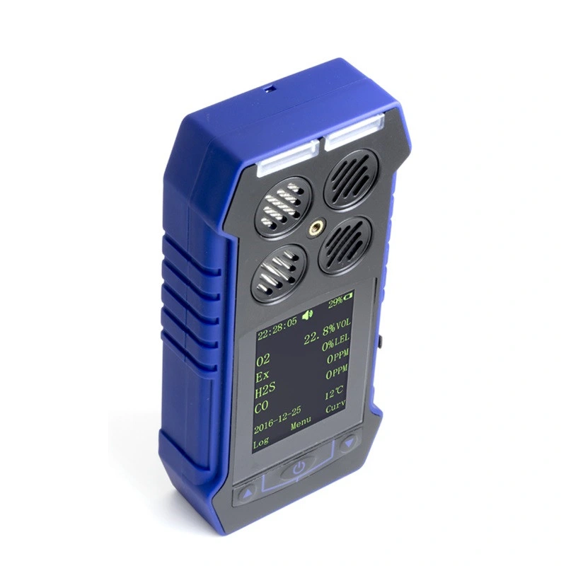 Atex Approval Portable 4 in 1 Multi Gas Detector Monitor