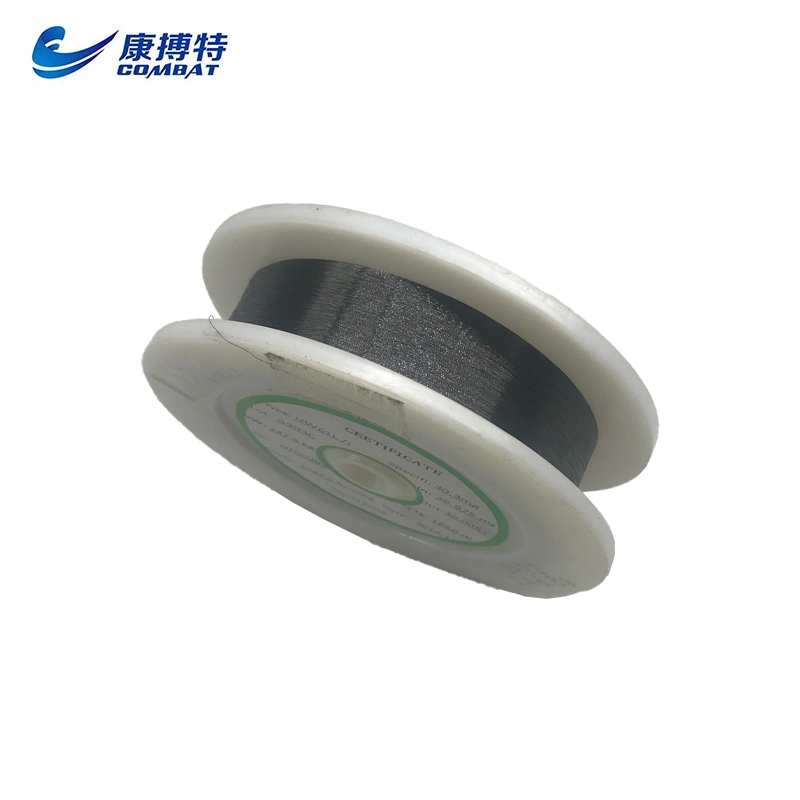 &gt; 99.95% Non-Alloy Customized Disk Pure Price Nano Wc Particle Tungsten Wire in China