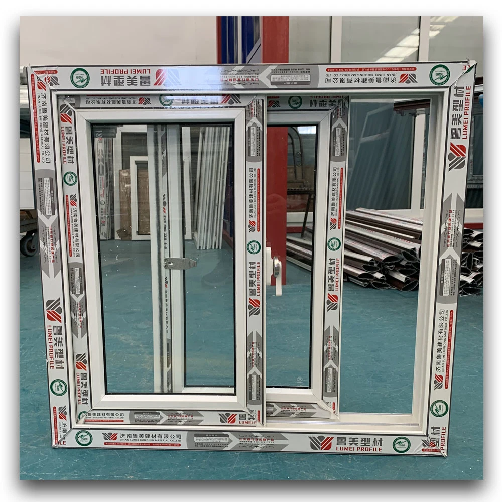 Dual Panes UPVC Double Glass Window