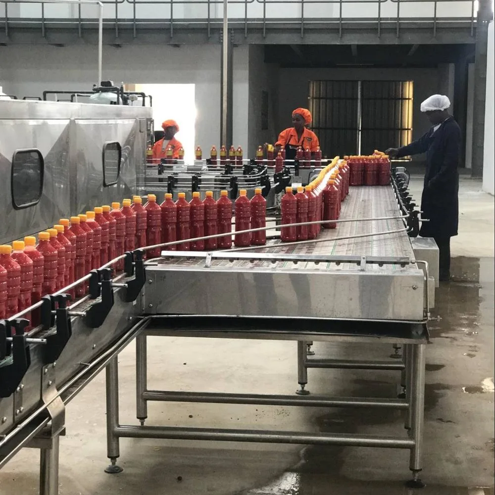 Complete set of tomato processing line