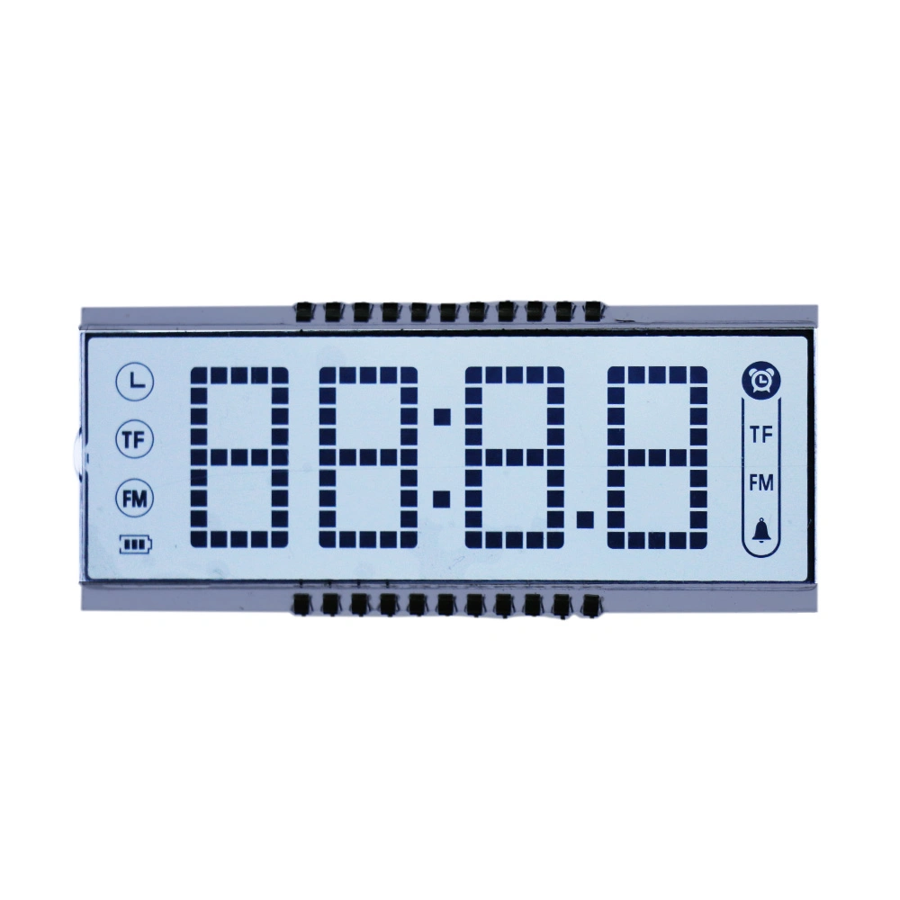 China Manufacturer OEM 7 Segment LCD 4 Digit HD Tn Flag Display