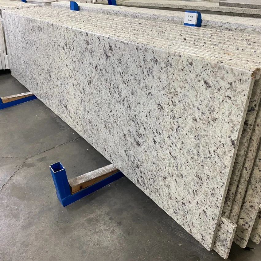 White Rose Granite/Vanitytop/Countertops Kitchen Bathroom/Floor/Outer Interior Wall/Stairs Home Decoration/Building Materials Granite Stone