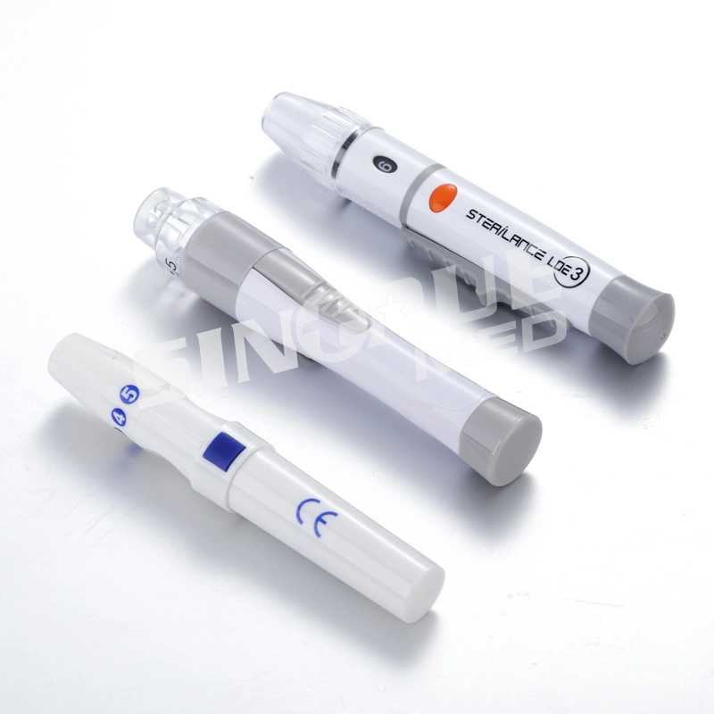 28g 30g exclusif à la Roche Diagnostics jetables lancettes plat