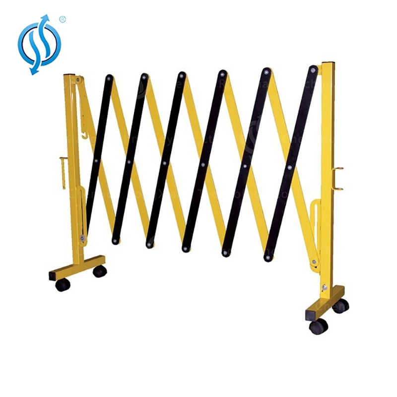 Water Filled Construction Isolation Yellow Plastic Road Traffic Expandable Barrier