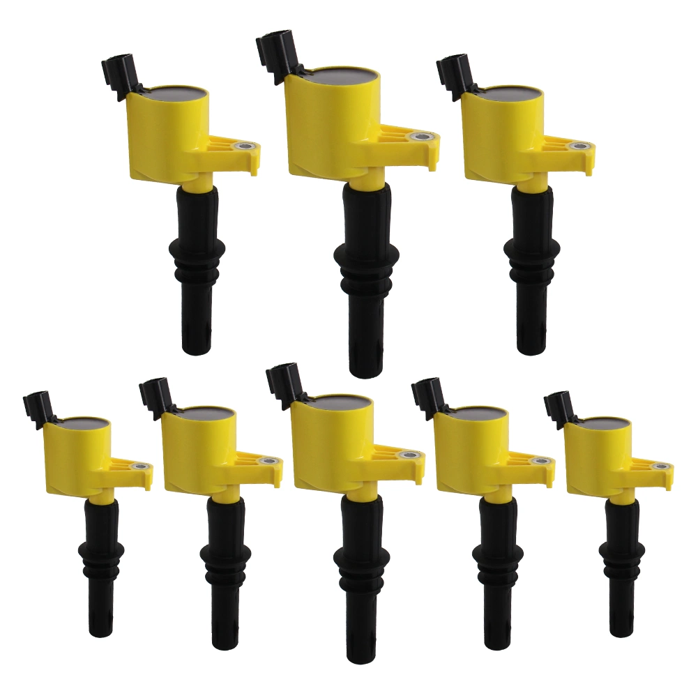 Ford Auto Yellow Individual Accel Supercoil Auto Ignition Coil