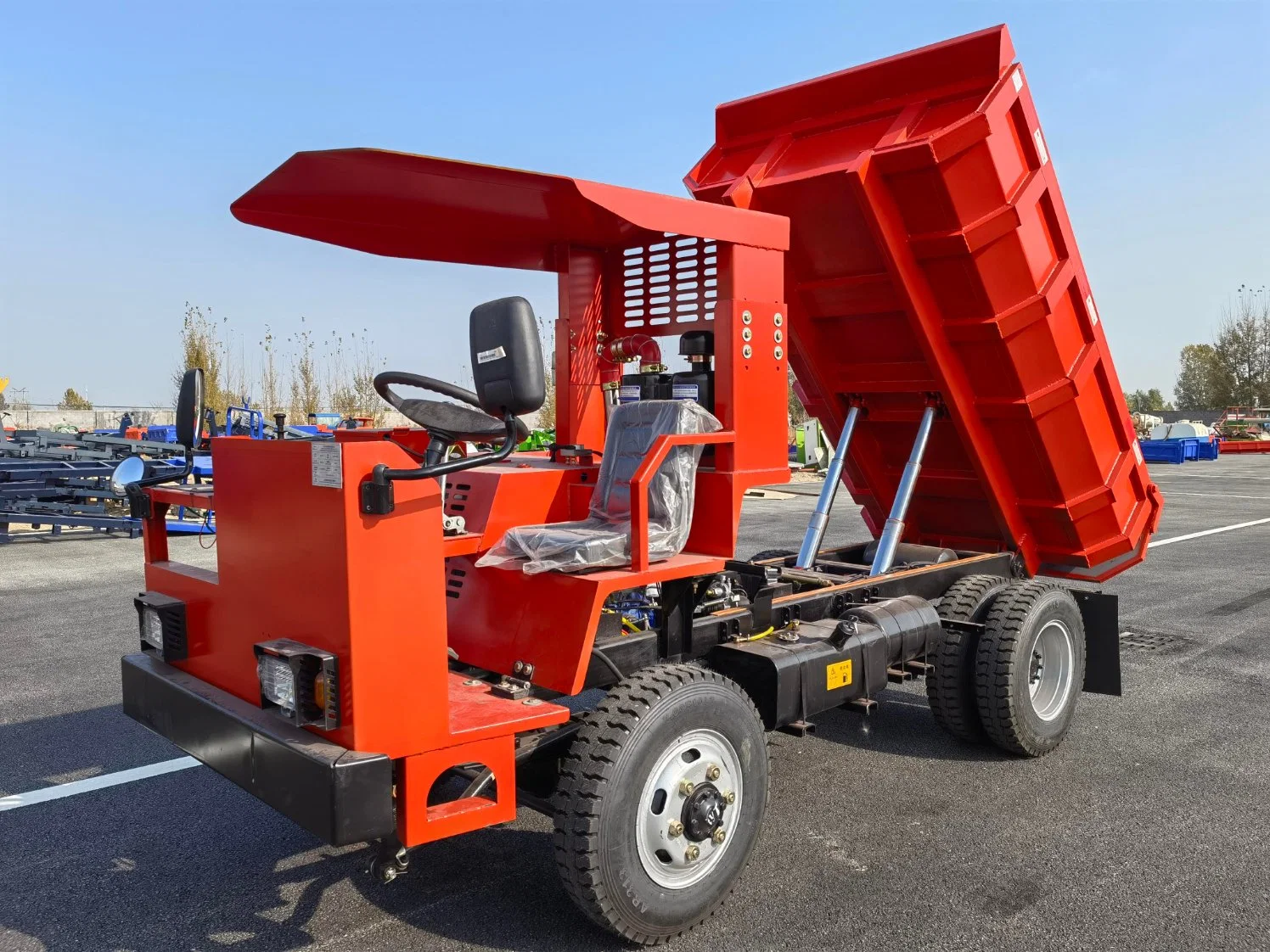 Camion de vidage de Chine meilleur prix à vendre/petite pompe d'extraction minière hydraulique Camion de transport