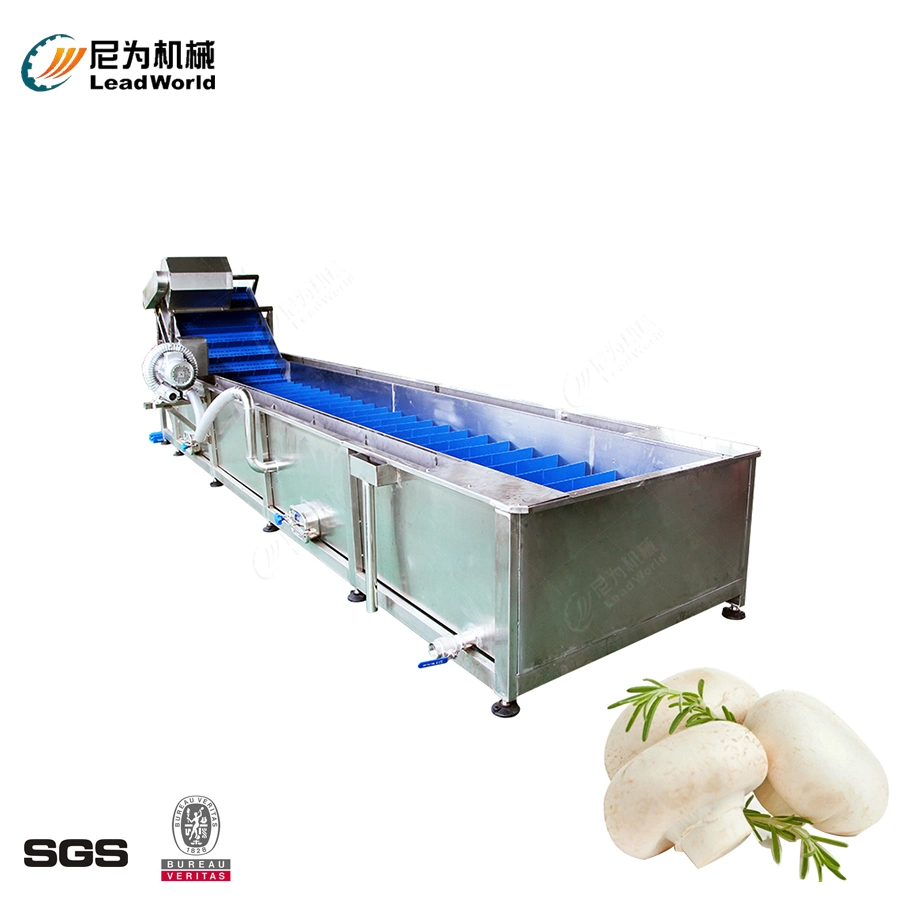 Vegetable Medicinal Materials Agricultural Product Fruit Washing Machine Bubble Washer Food Cleaning Machine