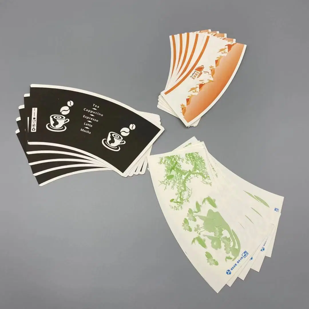 Doppelt beschichtetes PE-Papier Cup Rohmaterial Papierbecher Fan Für kaltes Getränk