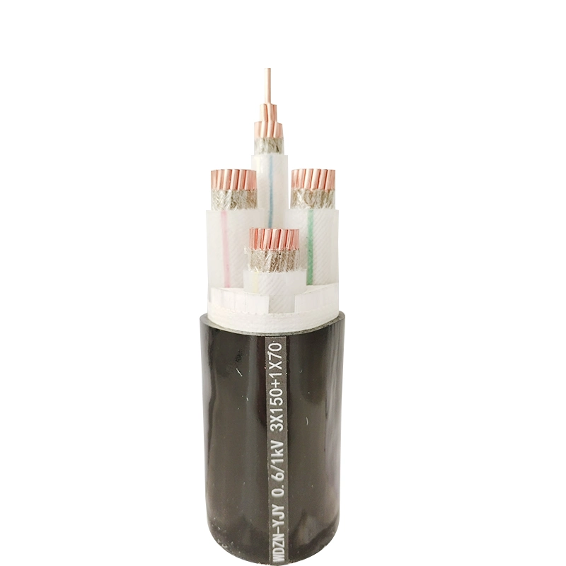 Wdzn-Yjy Multi Core Losh XLPE Insulation PE Sheath Copper Conductor Flame Retardant Fire Resistant Electric Power Cable