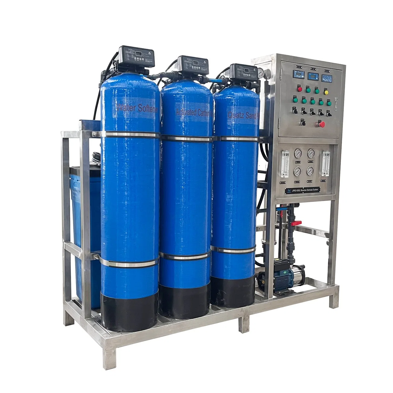 500lph RO Wasserfilter Wasseraufbereitungssystem Wasseraufbereiter Reverse Osmose Trinkwasseraufbereitungsanlage