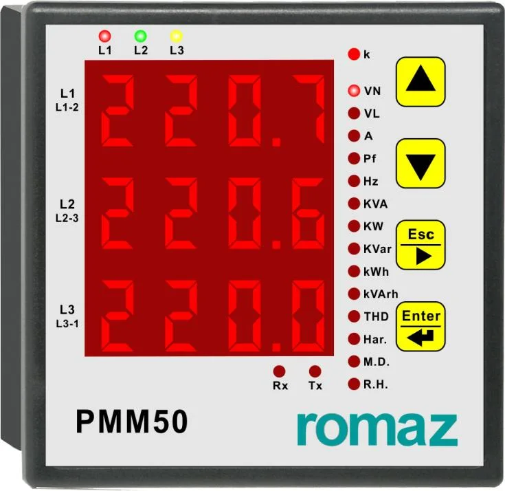 Pmm50 Multimeter Power Multifunction Meter