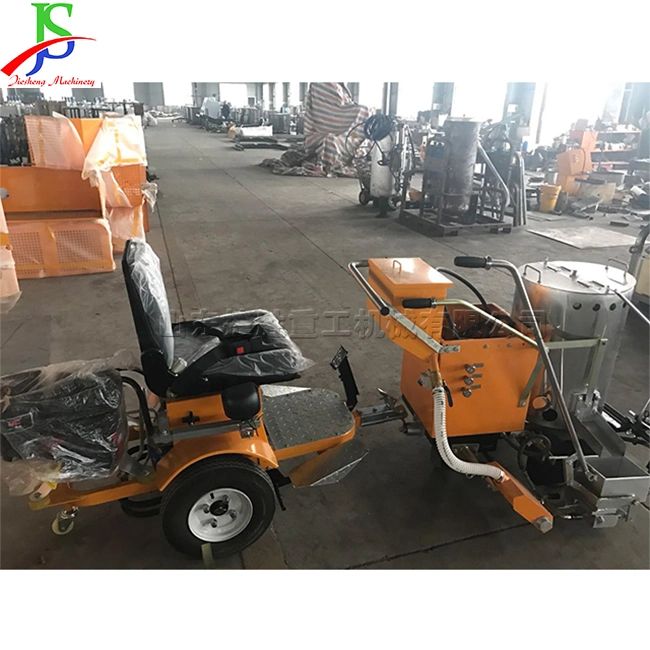 Road Construction Traffic Marking Driving Type Hot Melt Mixing Marking Machine