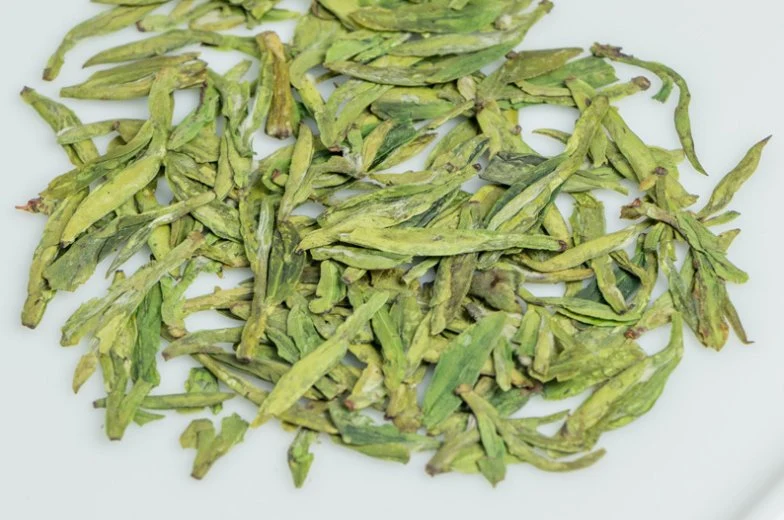 Mingqian alpino el té verde té Longjing