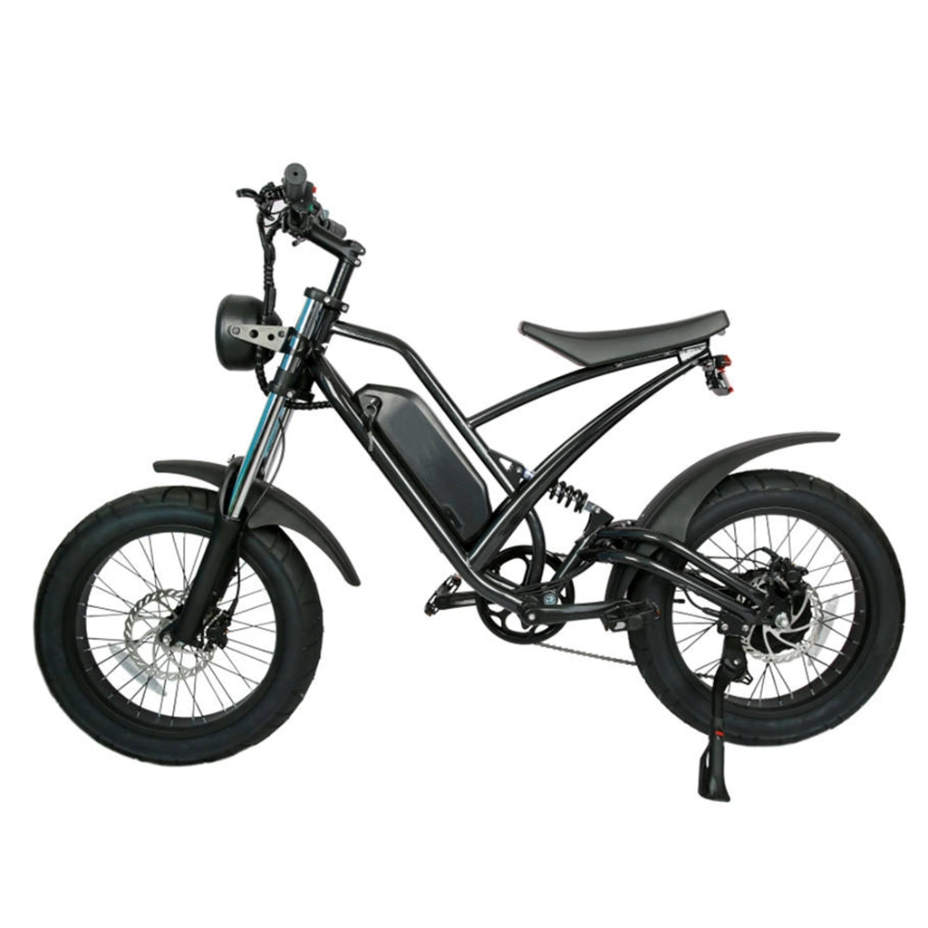 China la moda motorizada 48 V de 26 pulgadas E Moto Chopper Munro 2.0 Bicicleta eléctrica bicicleta Bicicleta Electrica bicicleta eléctrica plegable