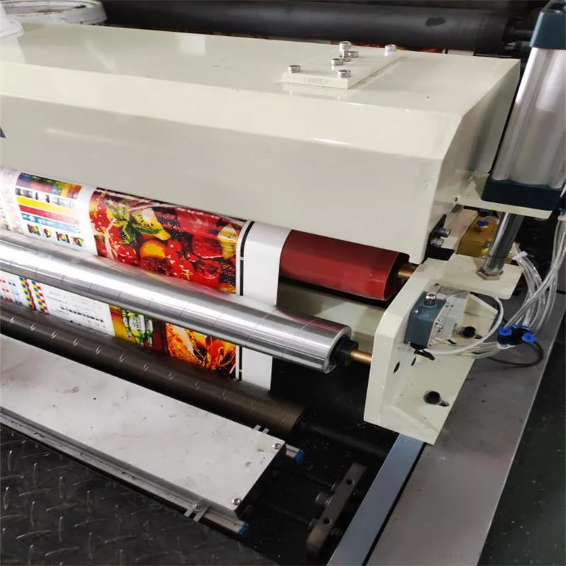 Flexographic Printing Machine for Paper Roll Use Water Based Ink UV Ink