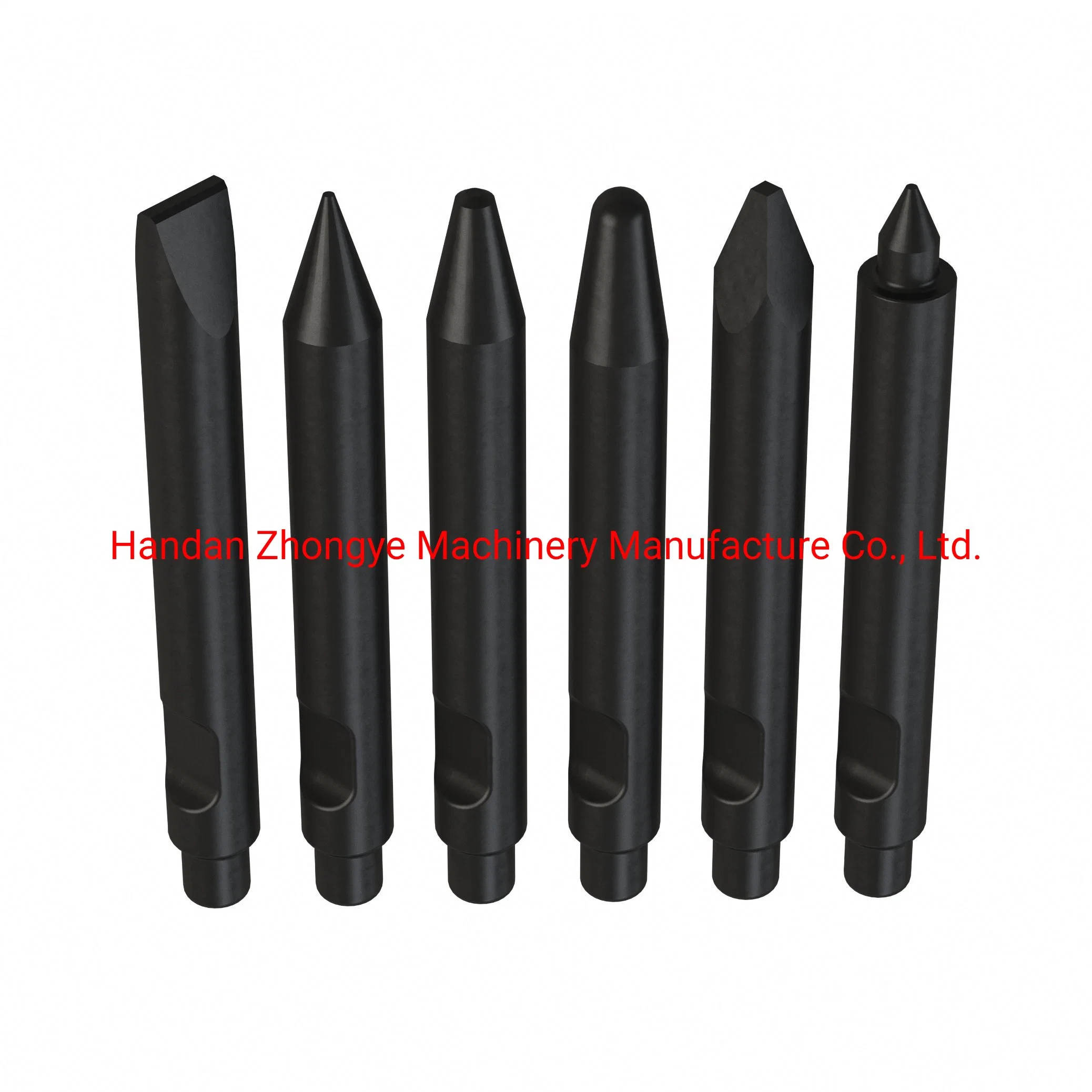 Hydraulic Breaker Chisel for Earthmoving Equipment Use