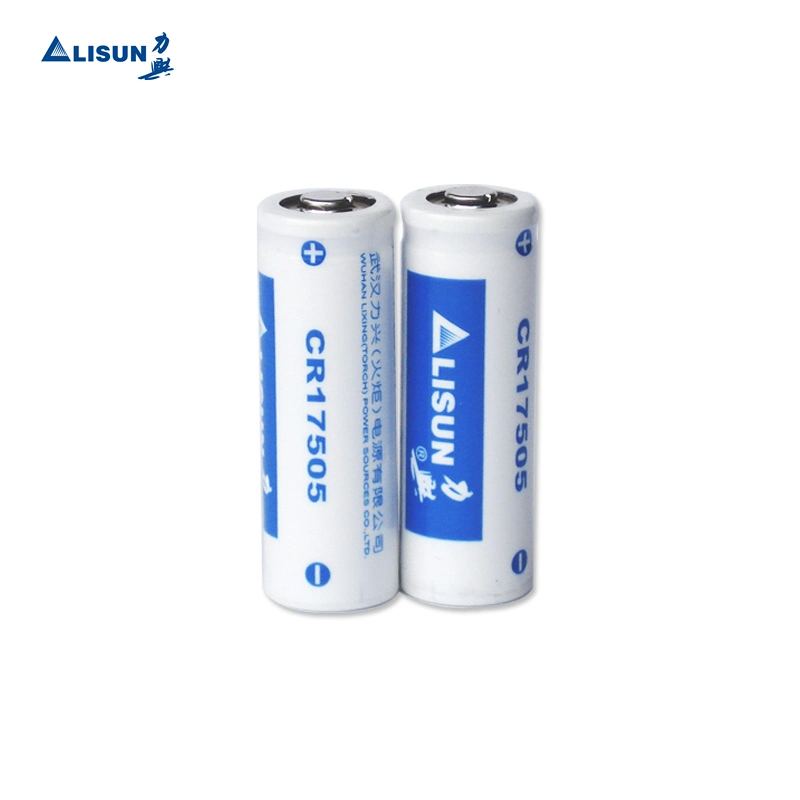 As baterias de lítio CR17505 cilíndrico 2500mAh 3,0V para câmara