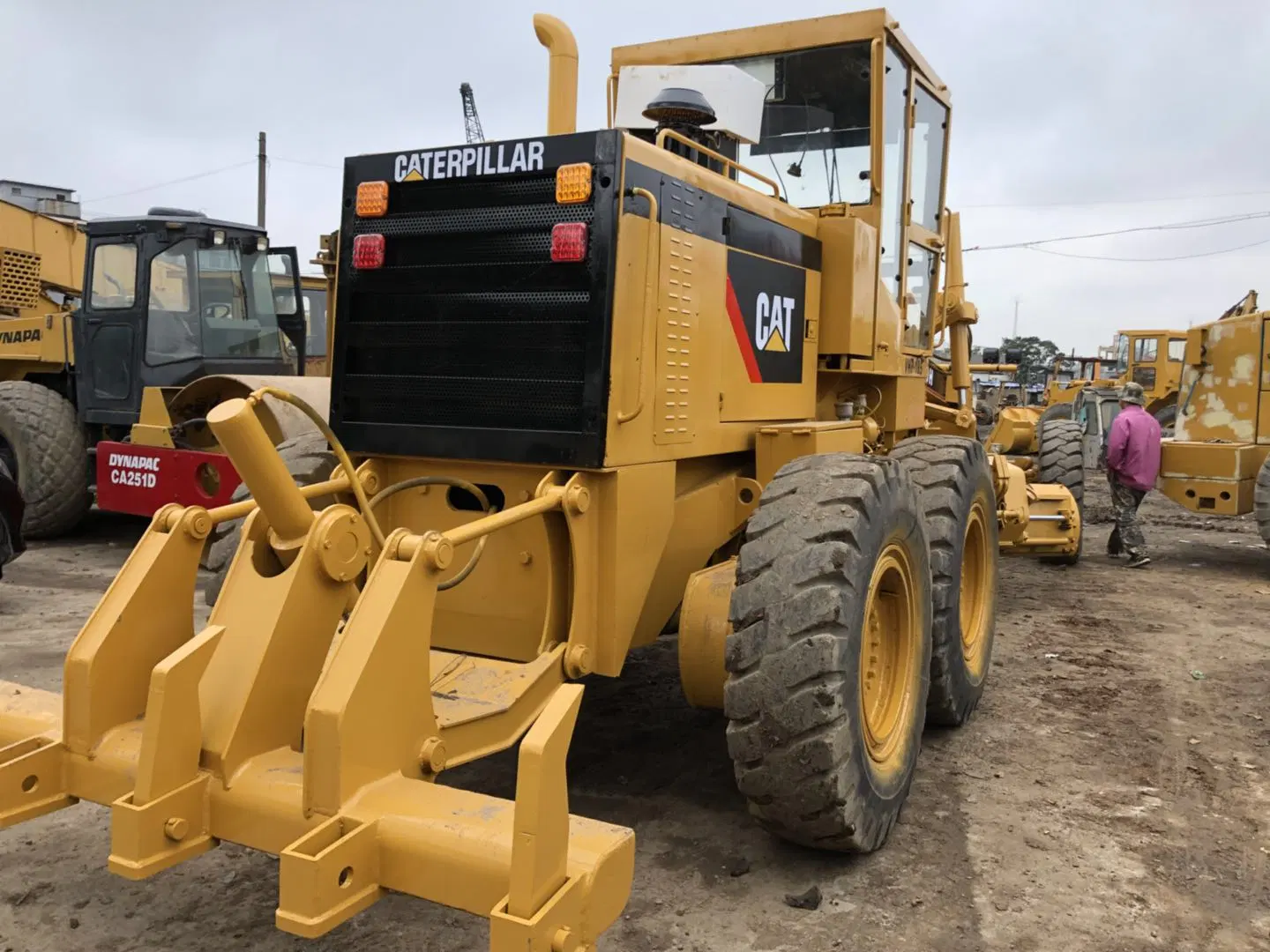 Cat140h Motor de motoniveladora usado, movimiento de ruedas, Caterpillar original Cat140 140g 140H 140M 140K