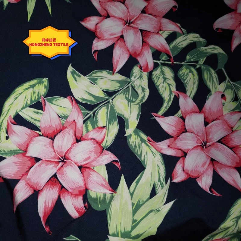 Polyester Micro Fiber Fabric with Print for Beach Shorts