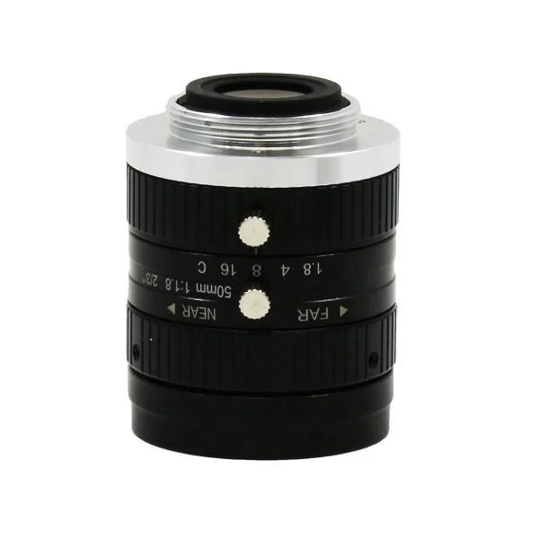 F1.4 50mm 2/3" 2MP C-Mount Fa Industrial Máquina Câmera lente de visão
