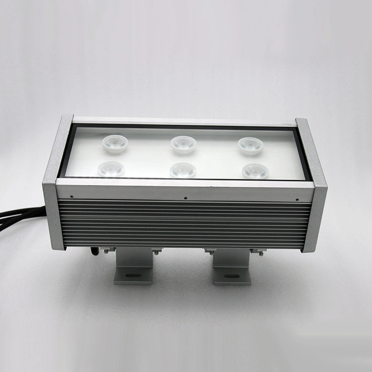 Iluminação de matriz de controlo de ponto LED RGB 3 em 1 à prova de água IP67 no exterior Luz de fase da barra do lava-vidros de parede LED