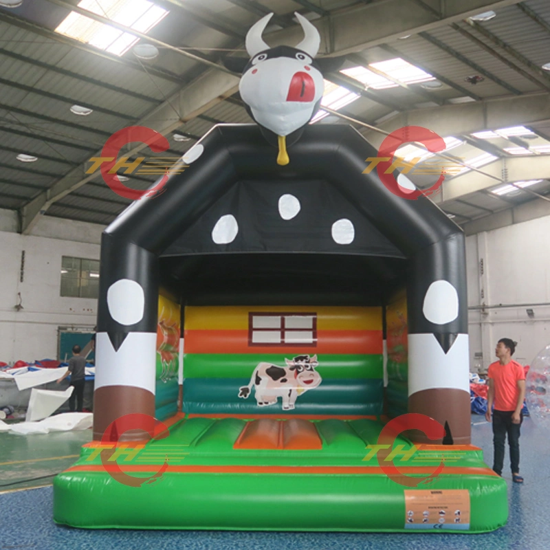 4x4m vaca hinchable Casa rebote Bouncer