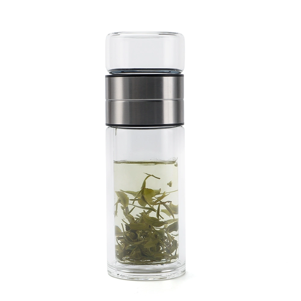 Hot-Selling Borosilicate Glass Water Bottle with Lid Good Quality Unbreakable Transparent