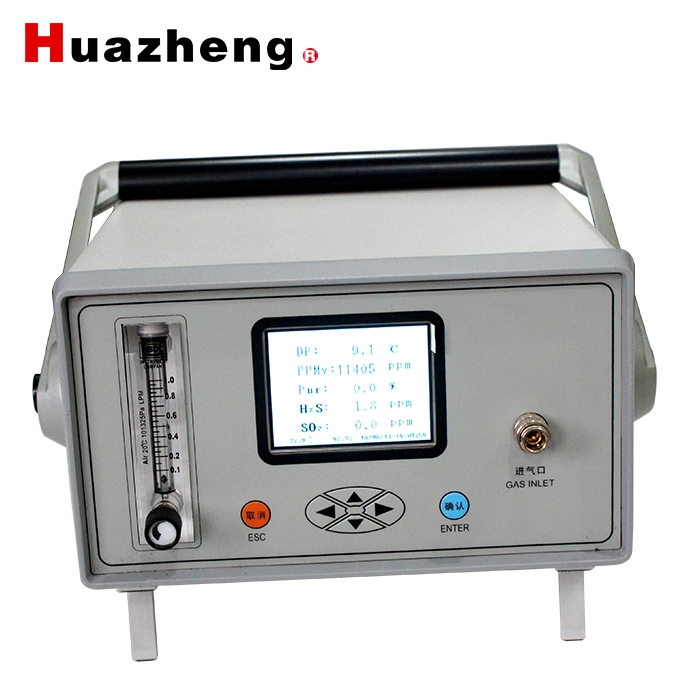 Sf6 Gas Discharge H2s So2 Co Hf Content Measuring Purity Tester