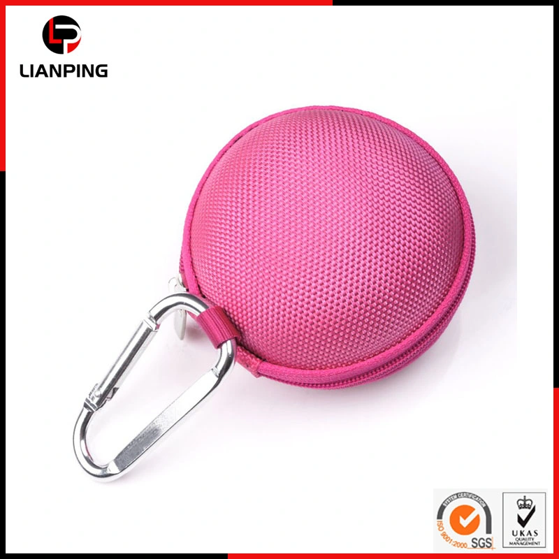 Protective Zipper Durable Waterproof Shockproof Travel Carrying EVA Earphone Case