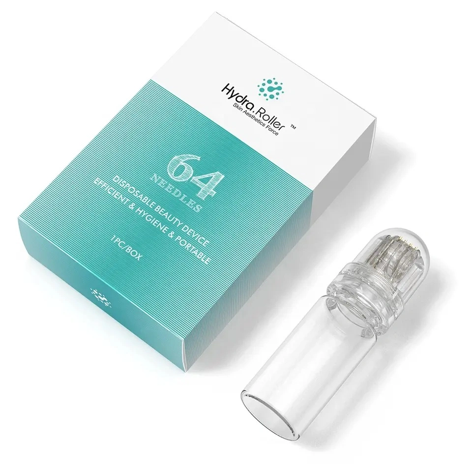 Disposable Beauty Device Efficient Microneedling 0.25mm Injectable Mesotherapy Hydra Roller 64 Needles