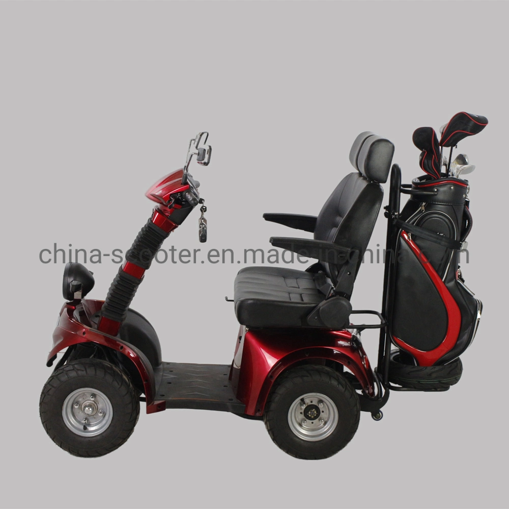 Electric Four Wheel Golf Scooter with Two Seats Side by Side (ES-038)