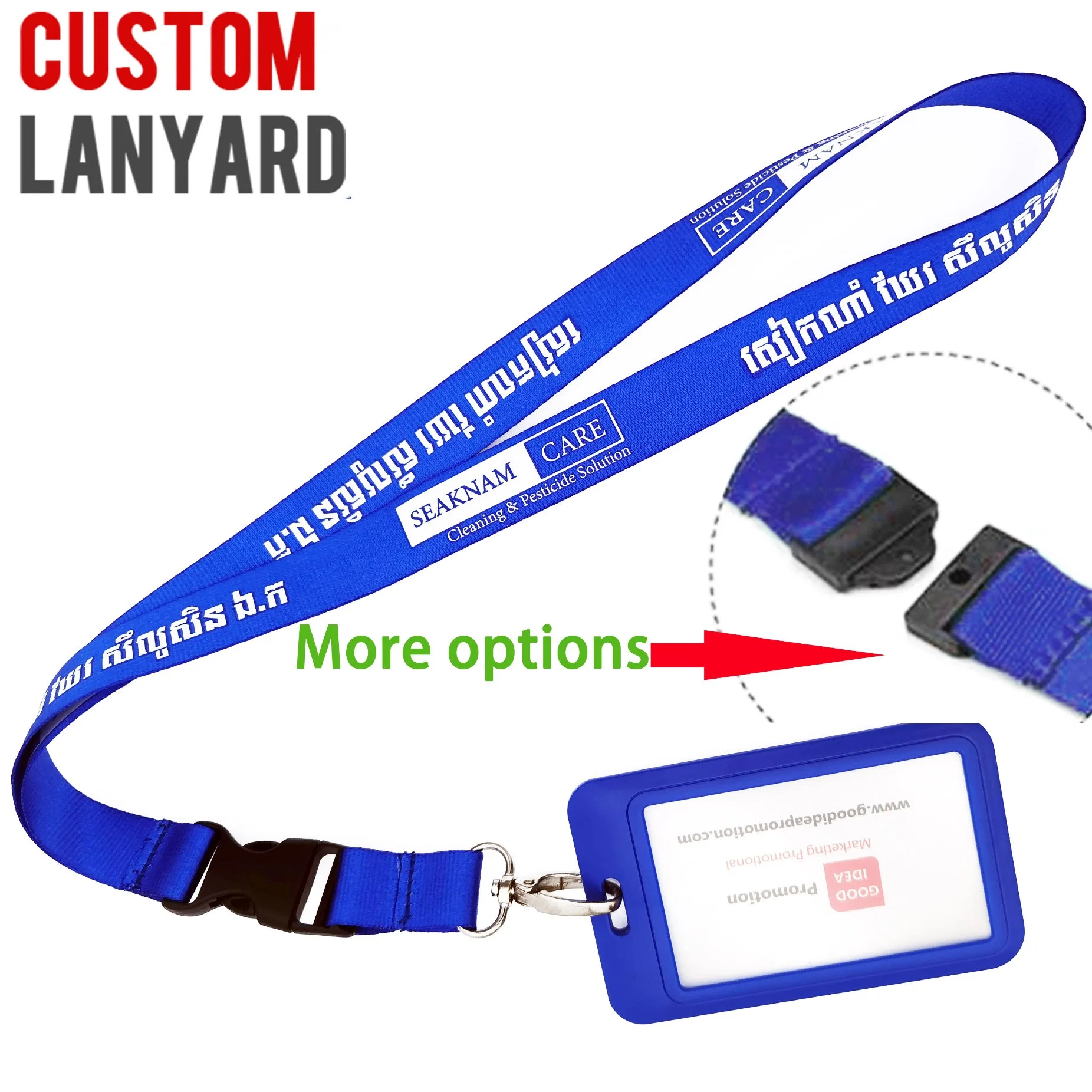 ID Card Holder Lanyard, Promotional Gift Events Neck Lanyard