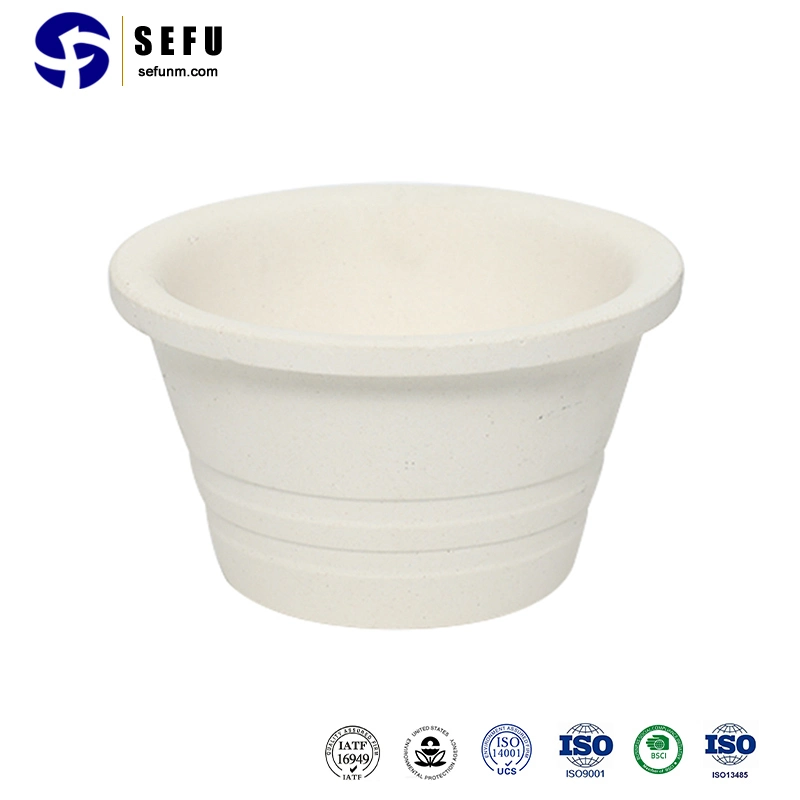 Sefu Foundry Ceramic Filters China Pouring Cup for Casting Supply in Stock Wear-Resistant Alumina Casting Pouring Cup by Sea