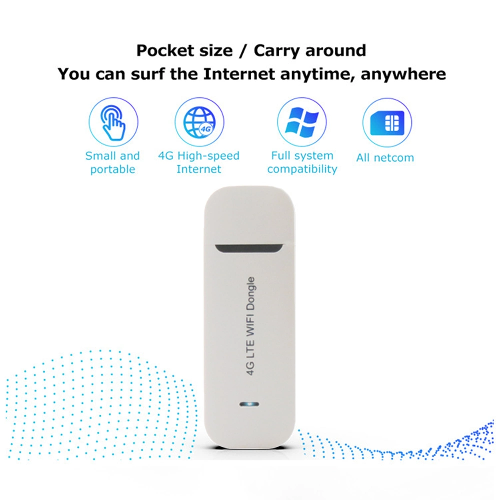 Customized Pocket Wireless Modem 3G 4G Network Hotspot SIM Card Dongle Portable WiFi Router