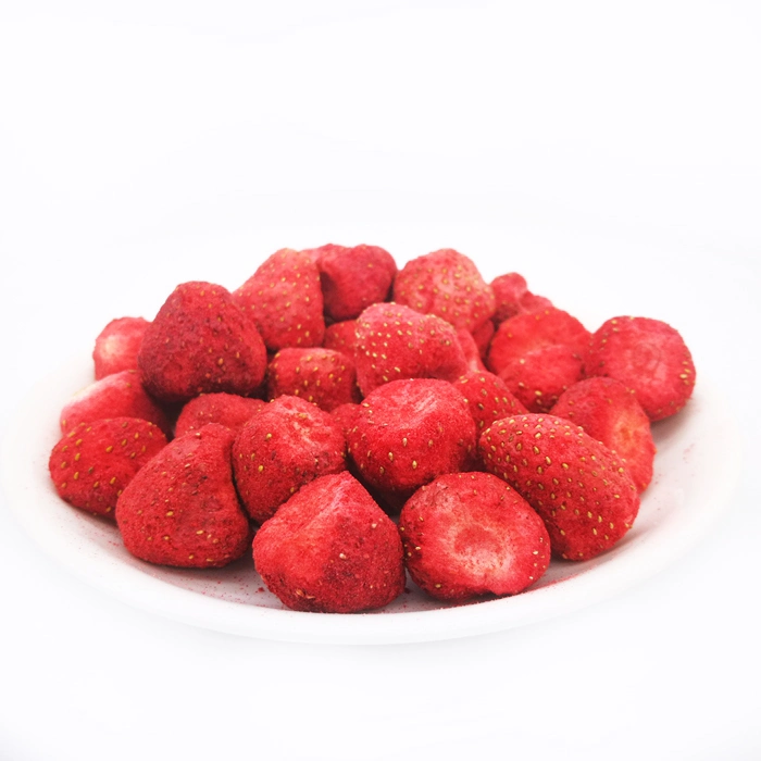 Factory Wholesale/Supplier Dried Strawberries Fruits Whole Snack Freeze Dried Strawberry Covered in Chocolate