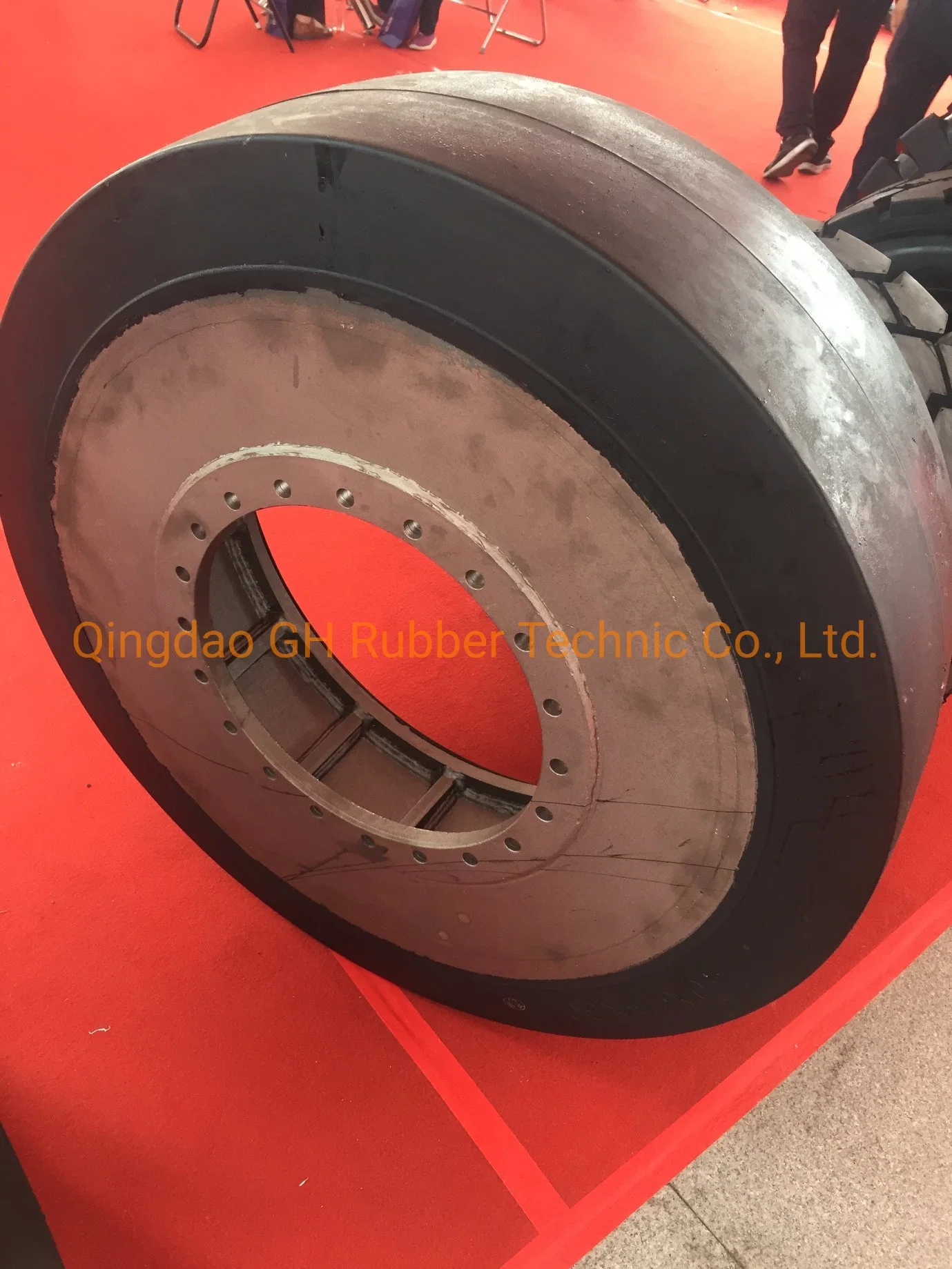 12X5X8 Press-on Solid Forklift Tires/Tyres/Industrial Tires/Tyres/Solid Tires/Tyres