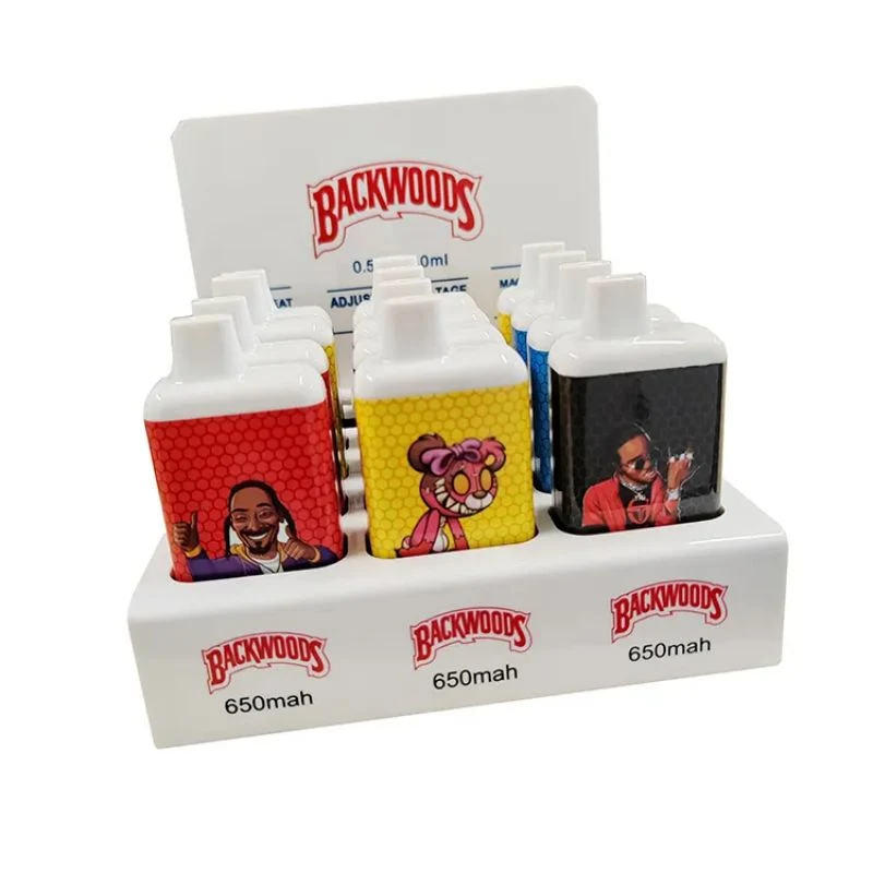 Backwoods Batterie Vape 510 Thread de haute qualité de 650mAh pour cartouches