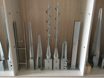 Supply Galvanized or Color Pole Anchor