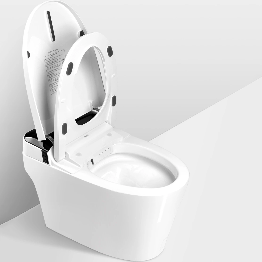 Modern Ceramic One Piece Toilet Bathroom Smart Toilet Set