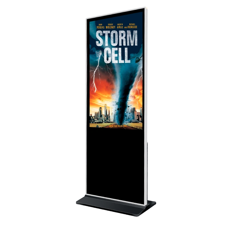 Bodenstativ LCD Media Player Android Display Monitor Interactive Digital Signage Kiosk Totem Vertikale Werbung Bildschirm